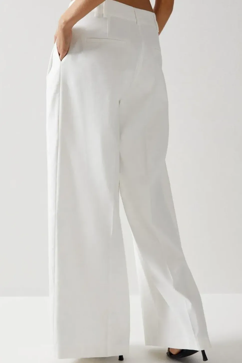 Premium Tailored Wide Leg Trousers