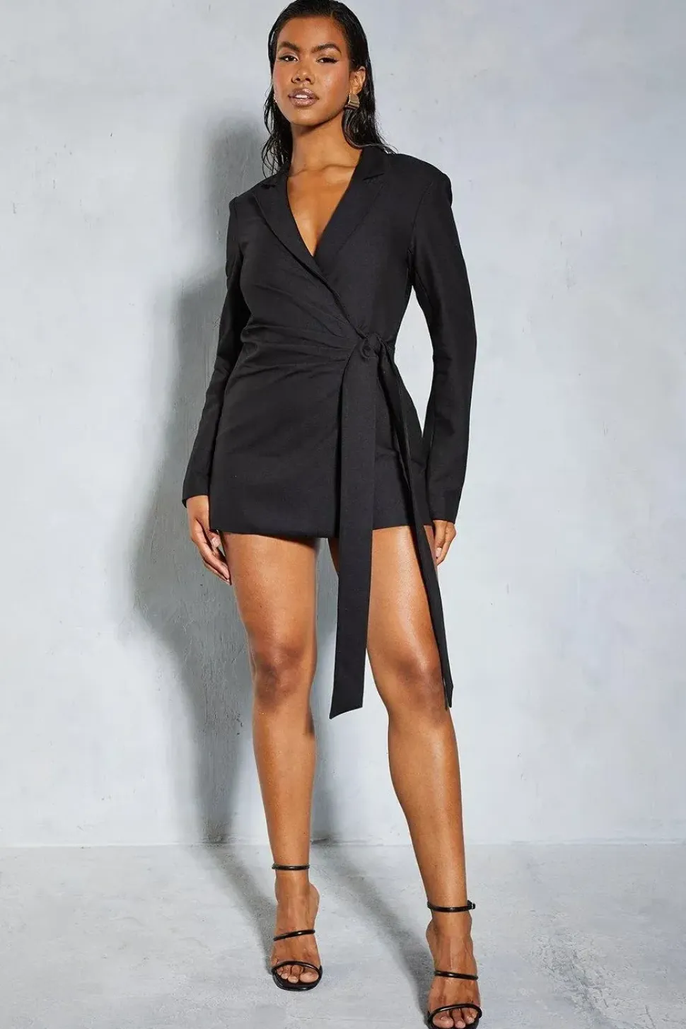 Premium Tailored Wrap Playsuit