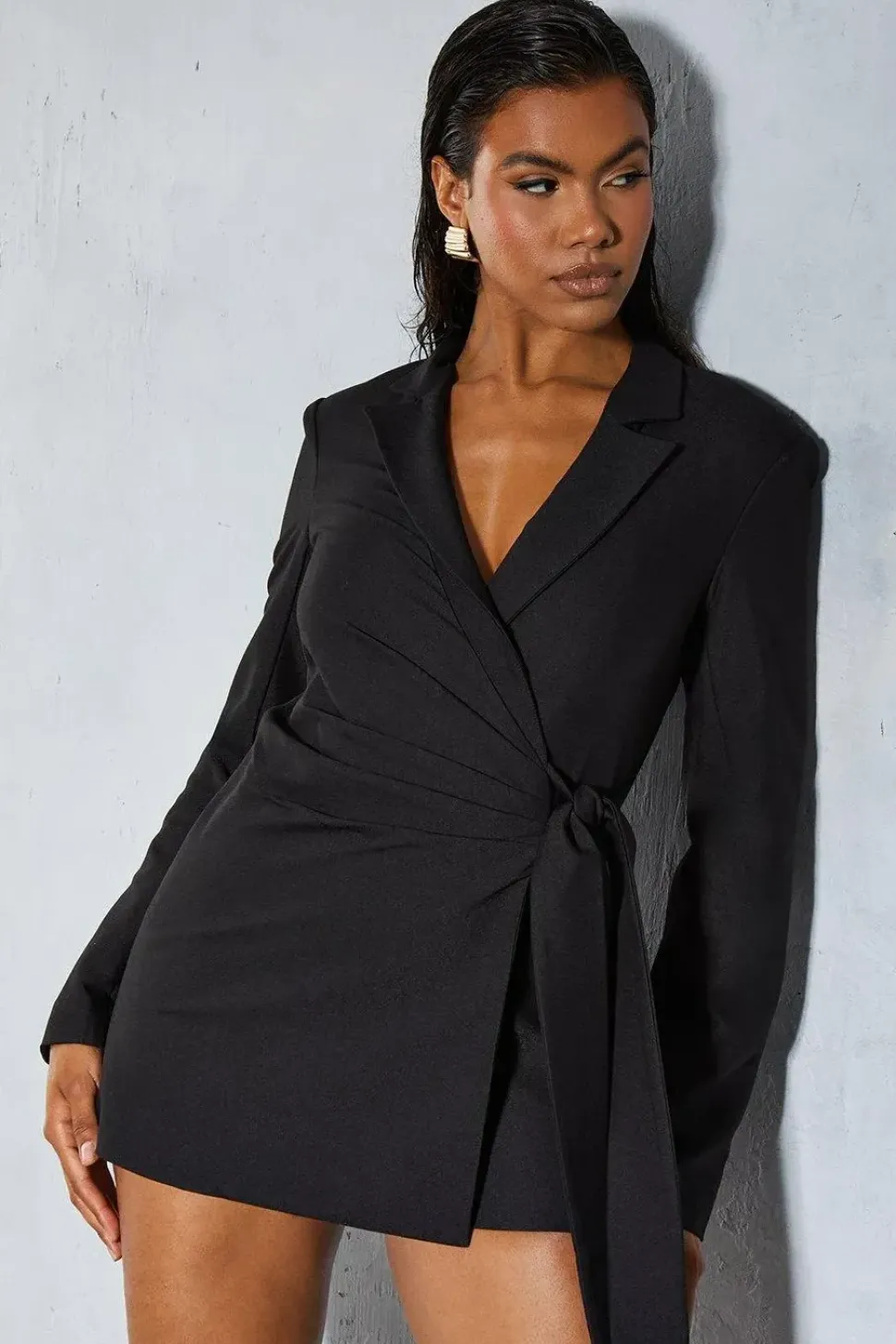 Premium Tailored Wrap Playsuit