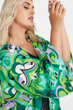 Printed Beach Kimono