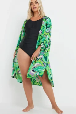 Printed Beach Kimono