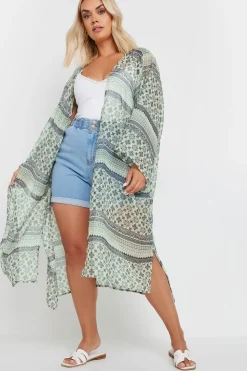Printed Beach Kimono