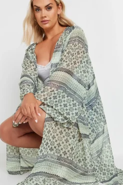 Printed Beach Kimono