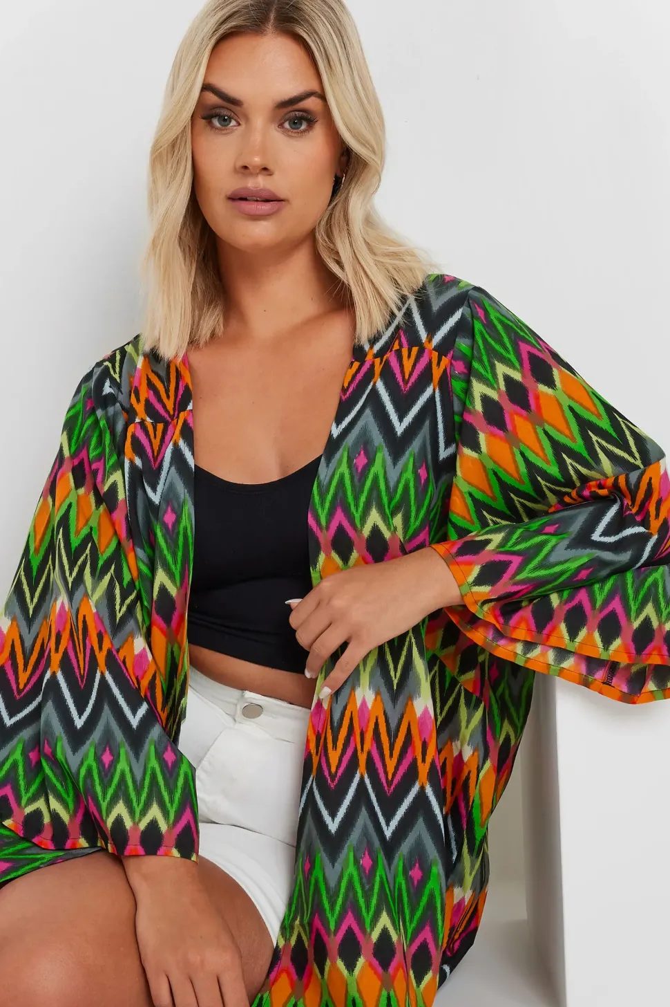 Printed Beach Kimono