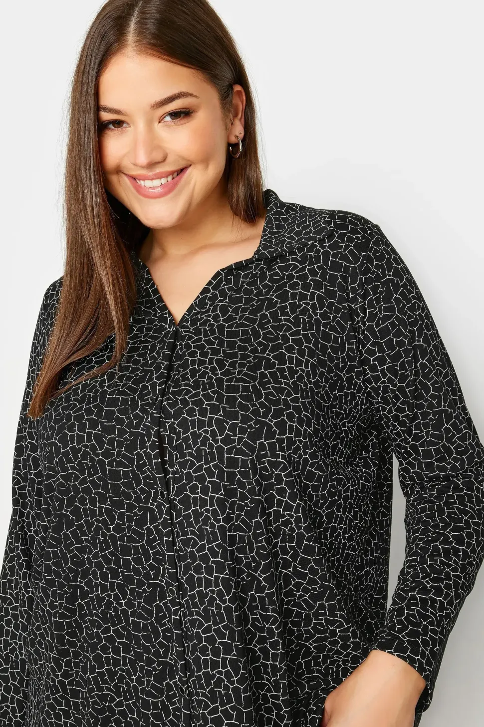 Printed Button Shirt
