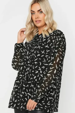 Printed Chiffon Blouse