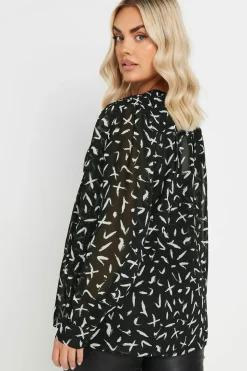 Printed Chiffon Blouse
