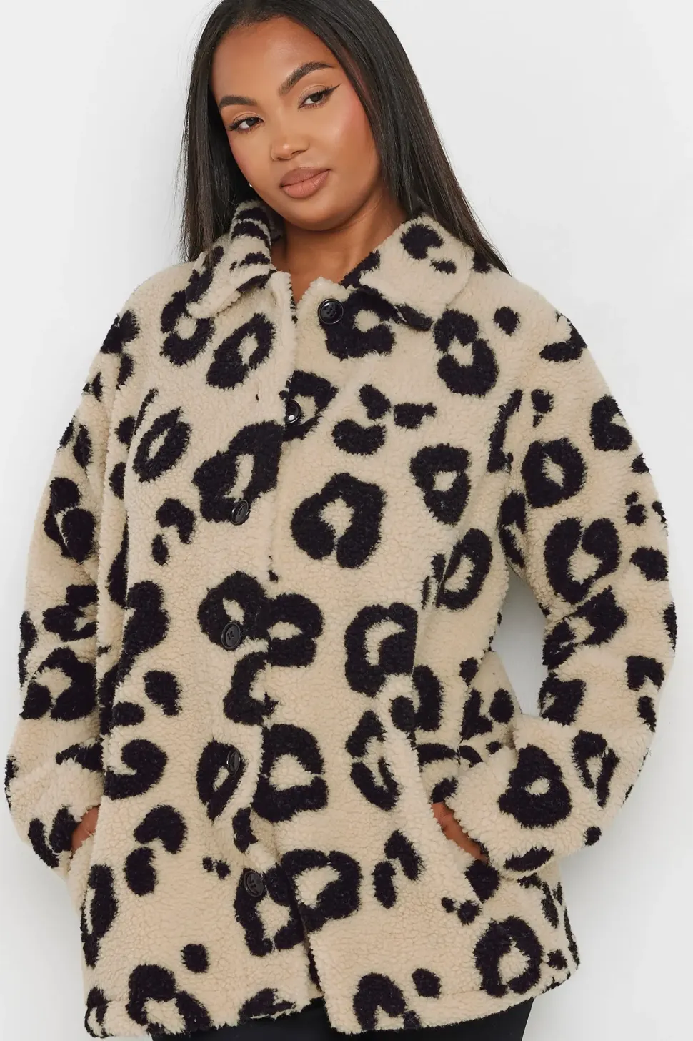 Printed Fleece Jacket