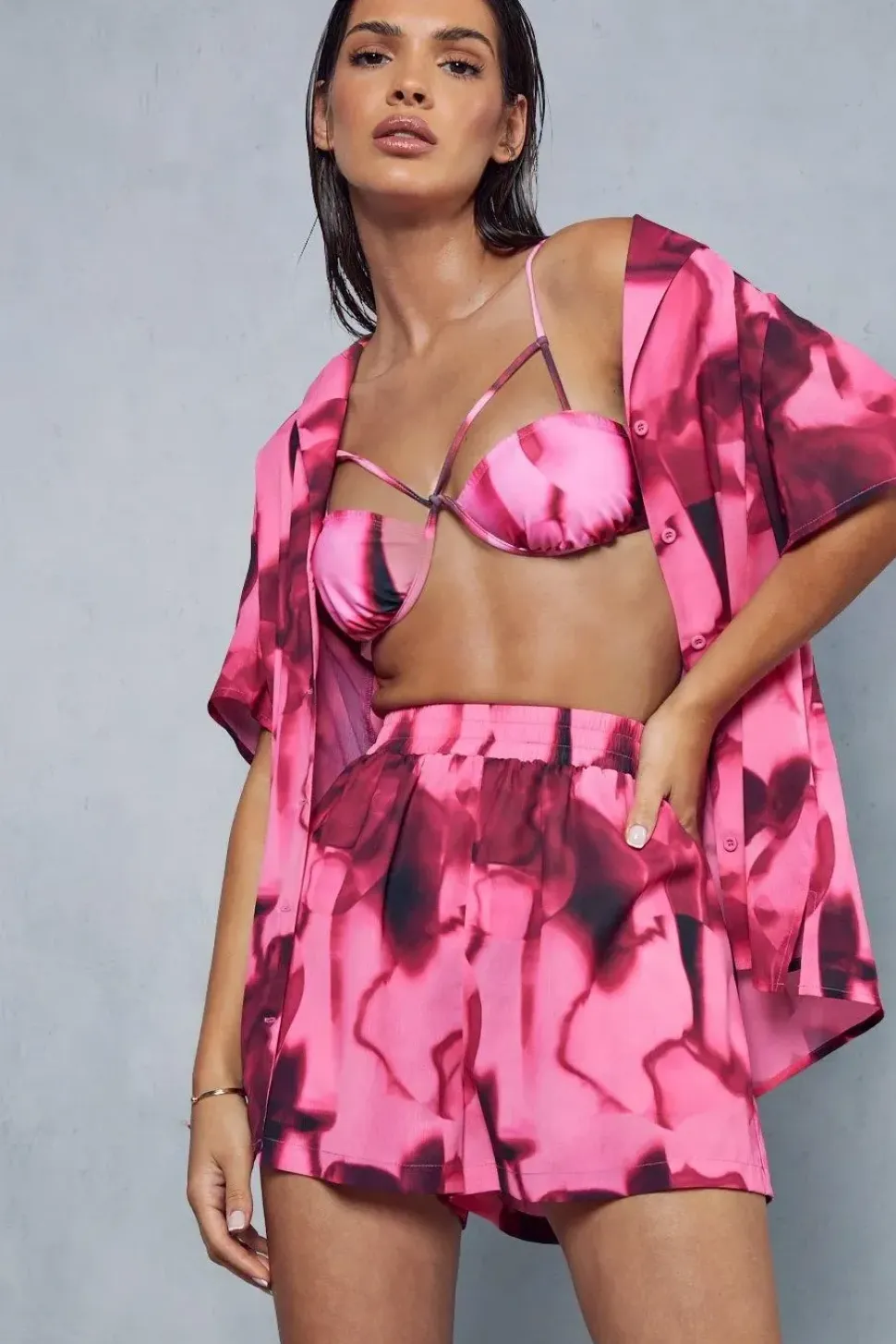 Printed Floaty Shorts