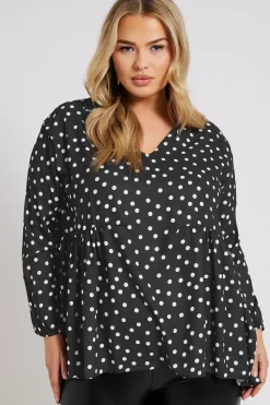 Printed Gathered Side Shirt