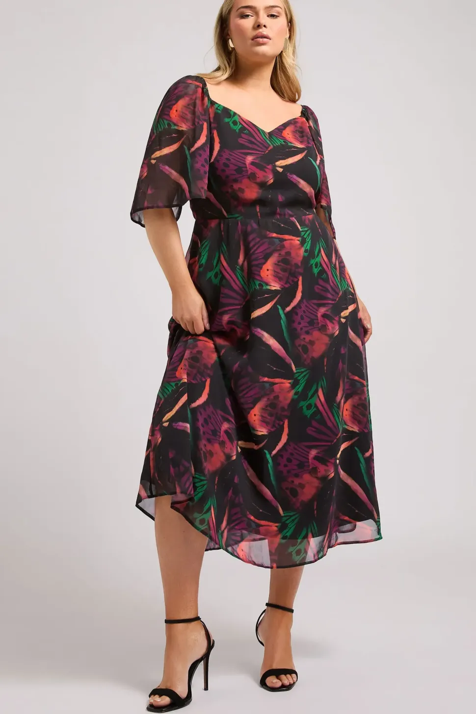Printed Maxi Dress
