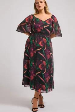 Printed Maxi Dress