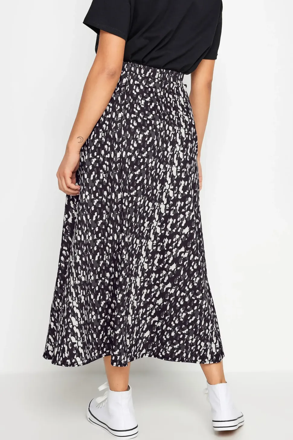 Printed Maxi Skirt