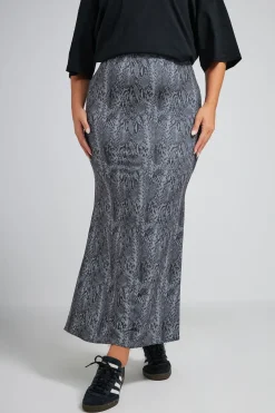 Printed Maxi Skirt