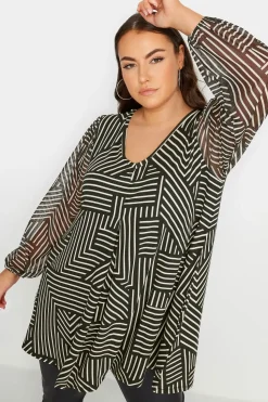 Printed Mesh Swing Top