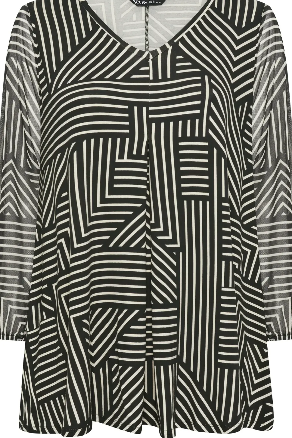 Printed Mesh Swing Top