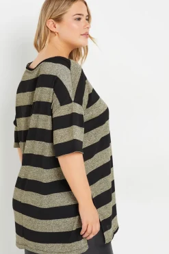 Printed Metallic Top