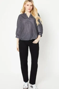 Printed Overhead Blouse