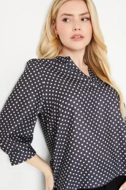Printed Overhead Blouse