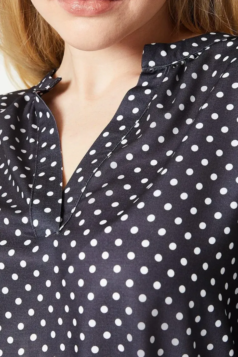 Printed Overhead Blouse