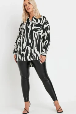 Printed Oversized Shirt