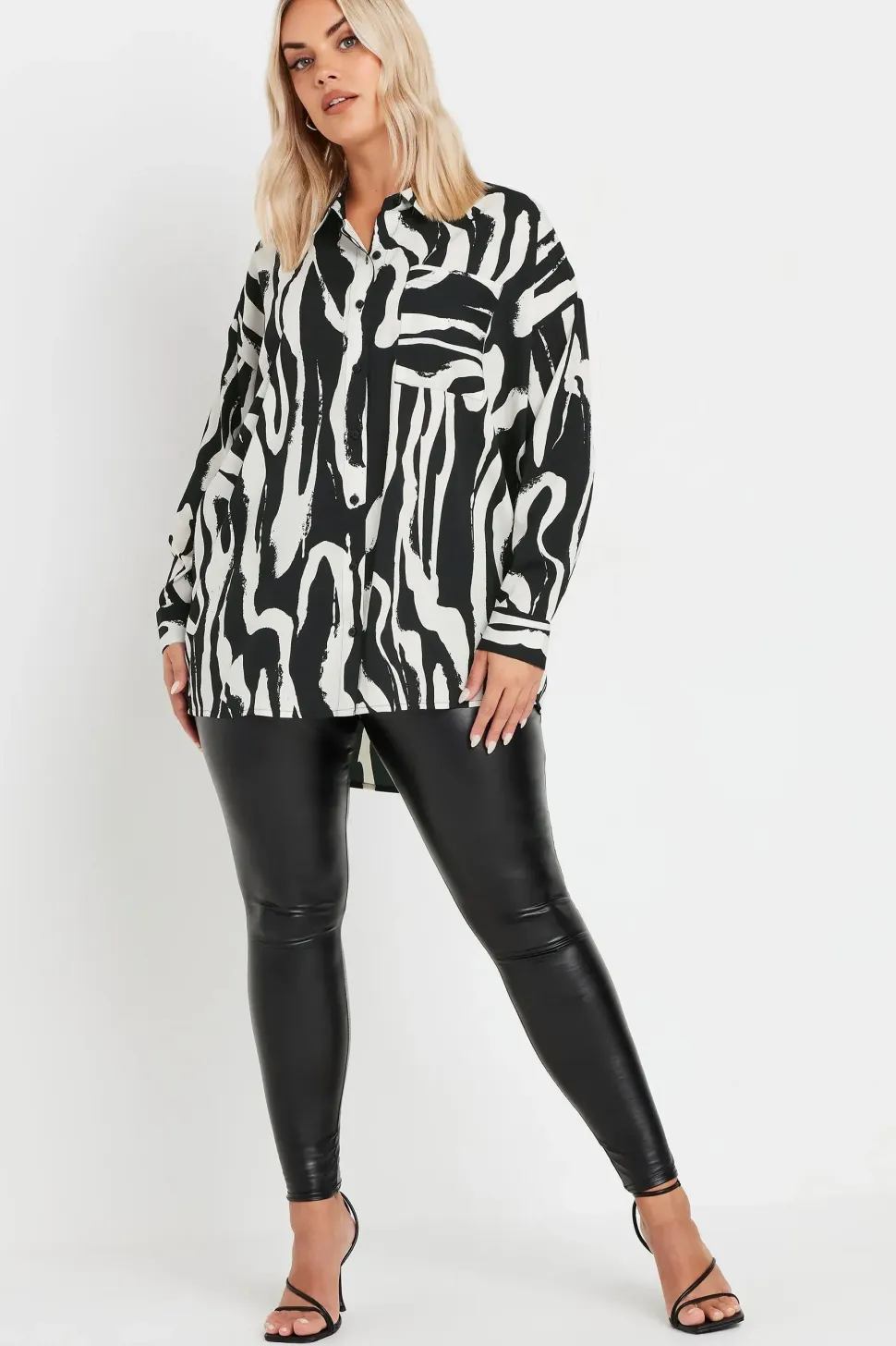 Printed Oversized Shirt