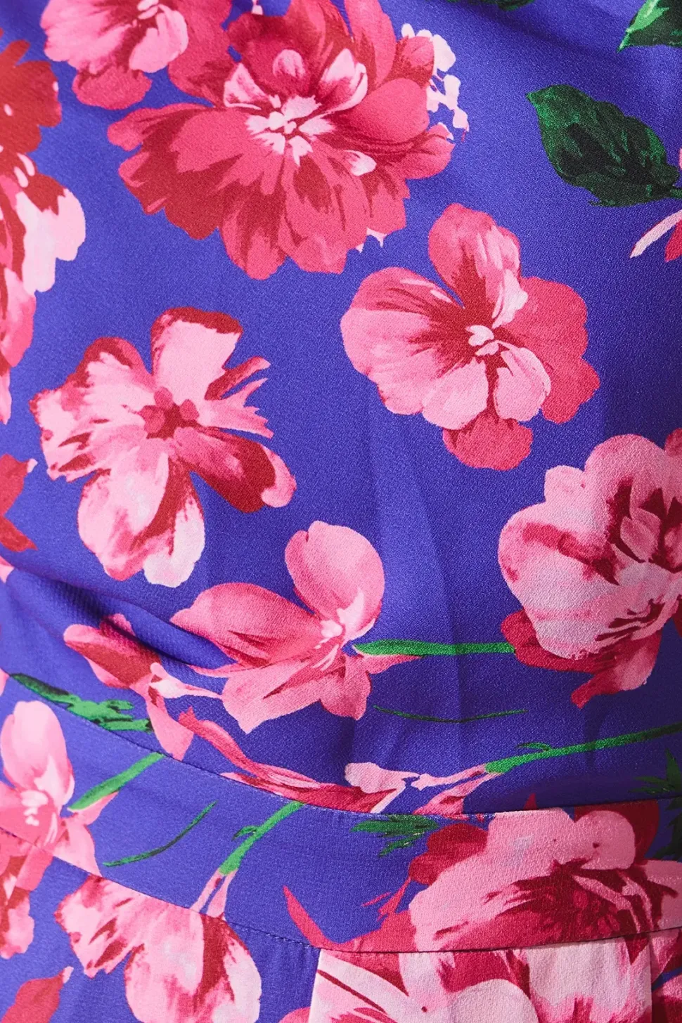 Printed Pleat Off The Shoulder Jumpsuit