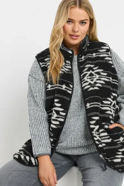 Printed Teddy Borg Gilet