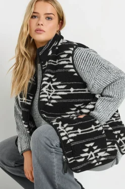 Printed Teddy Borg Gilet