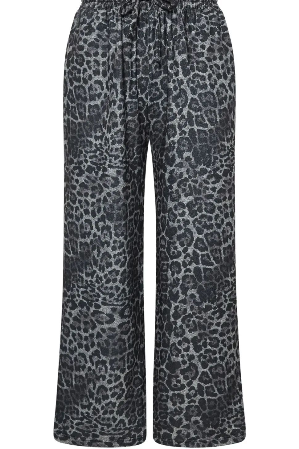 Printed Wide Leg Lounge Trousers