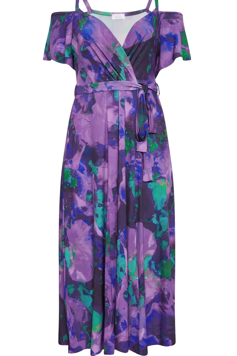 Printed Wrap Dress