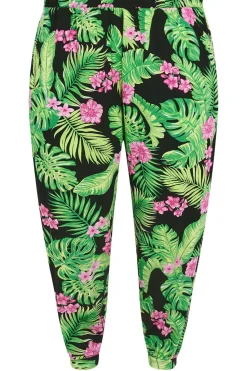 Print Harem Trousers