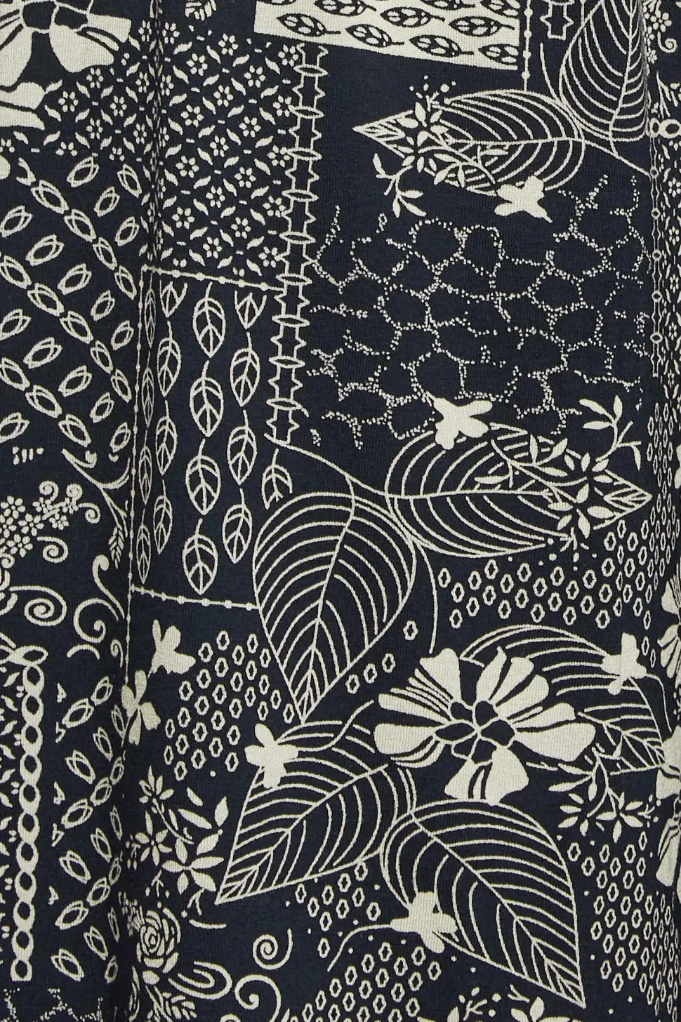 Print Midaxi Culottes