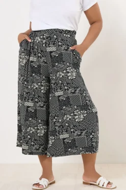 Print Midaxi Culottes
