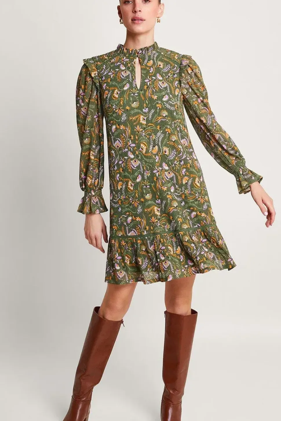 Print Short Dress