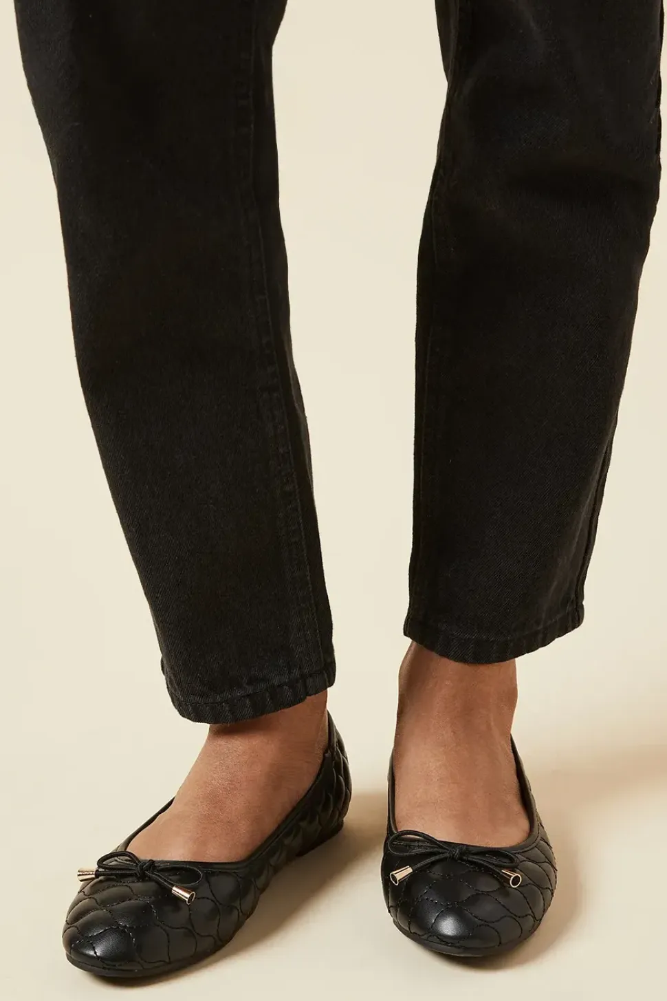 Priya Quilted Ballet Flats