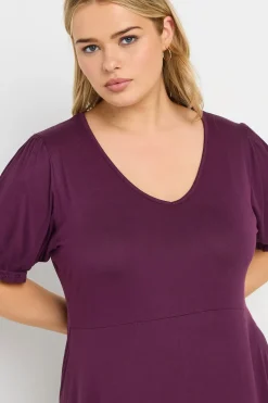 Puff Sleeve Mini Dress