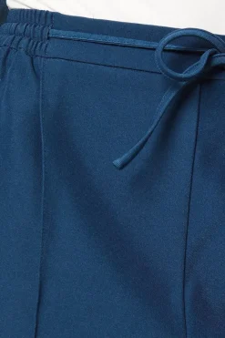 Pull On Elastic Waist Tapered Trouser