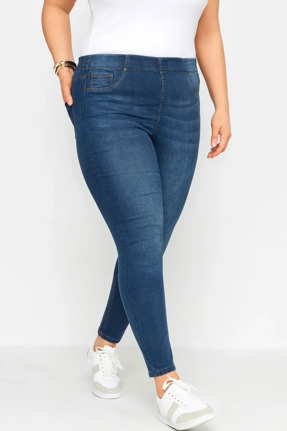 Pull On Jenny Denim Jeggings