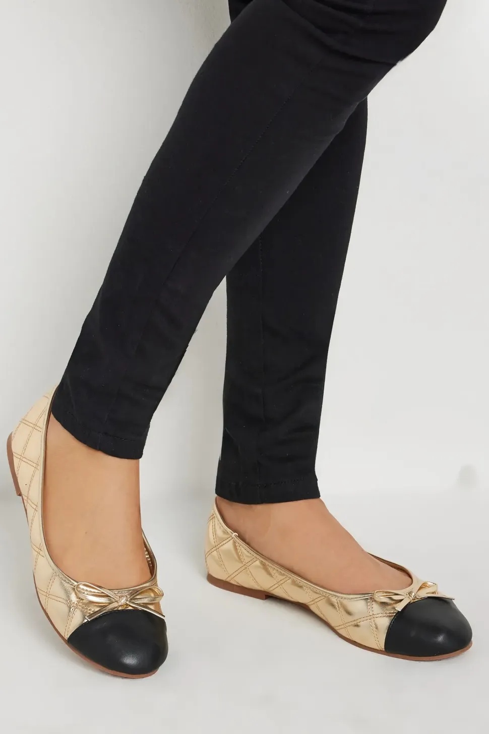 Quilted Ballet Pumps