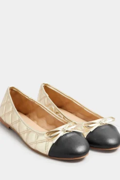 Quilted Ballet Pumps