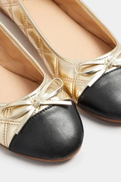 Quilted Ballet Pumps