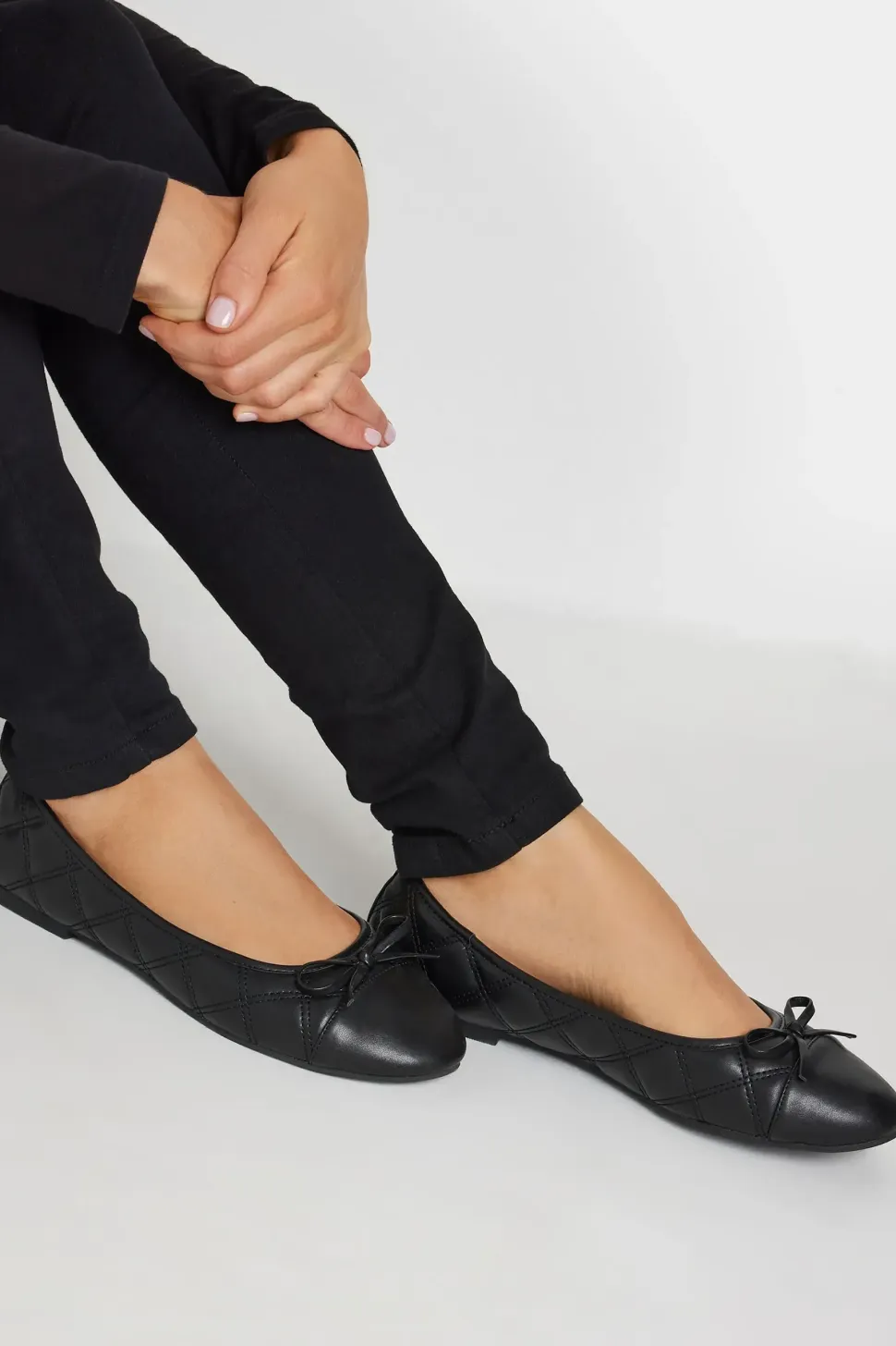Quilted Ballet Pumps