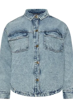Quilted Denim Shacket
