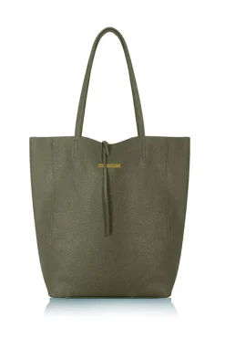 "Milan' Soft LeatherTote Bag