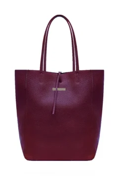 "Milan' Soft LeatherTote Bag