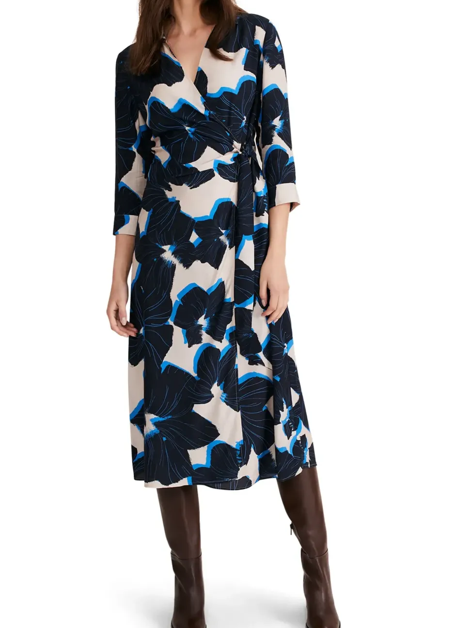 Rae Floral Wrap Dress-