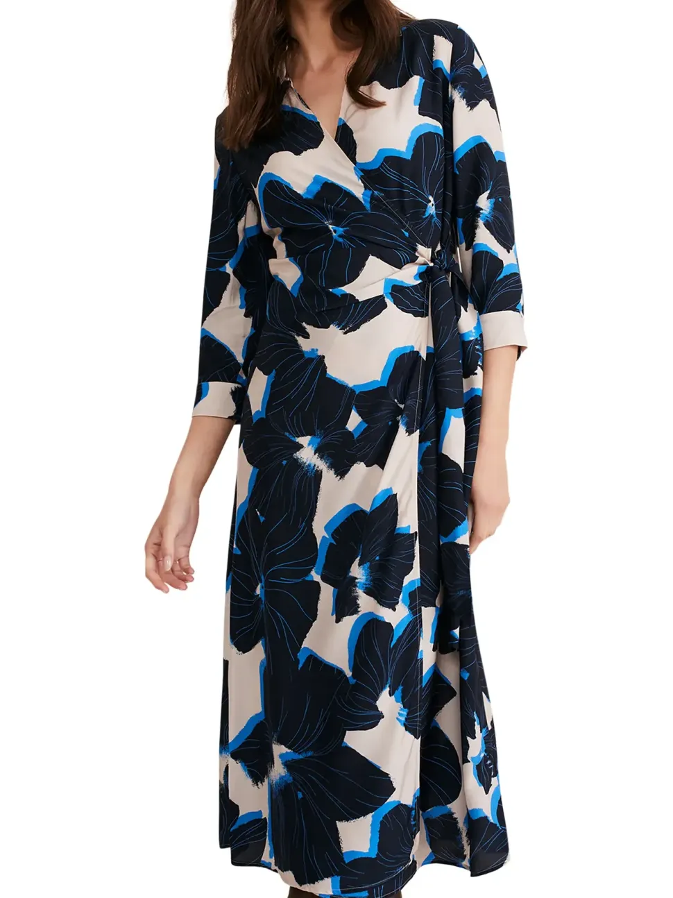 Rae Floral Wrap Dress-
