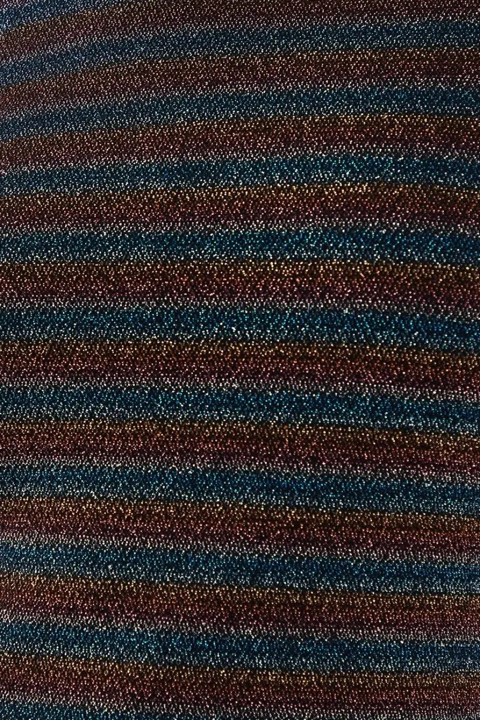 Rainbow Glitter Jersey Flute Sleeve Mini Dress