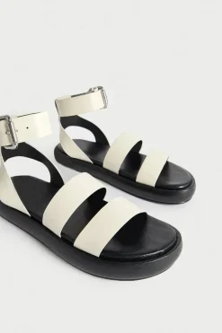 Real Leather Chunky Gladiator Sandal